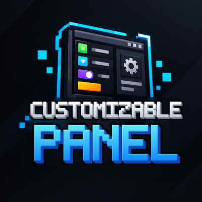 Customizable panel