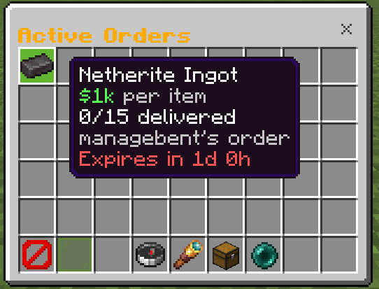 /Orders - Order donutsmp addon /order orders chest gui — screenshot 3