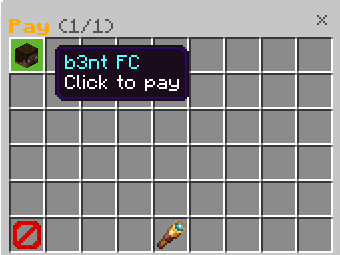 /Pay - Best pay addon scoreboard economy objective chest gui system /pay — screenshot 2