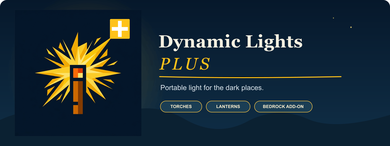 Dynamic Lights Plus || OFF-HAND items — screenshot 1