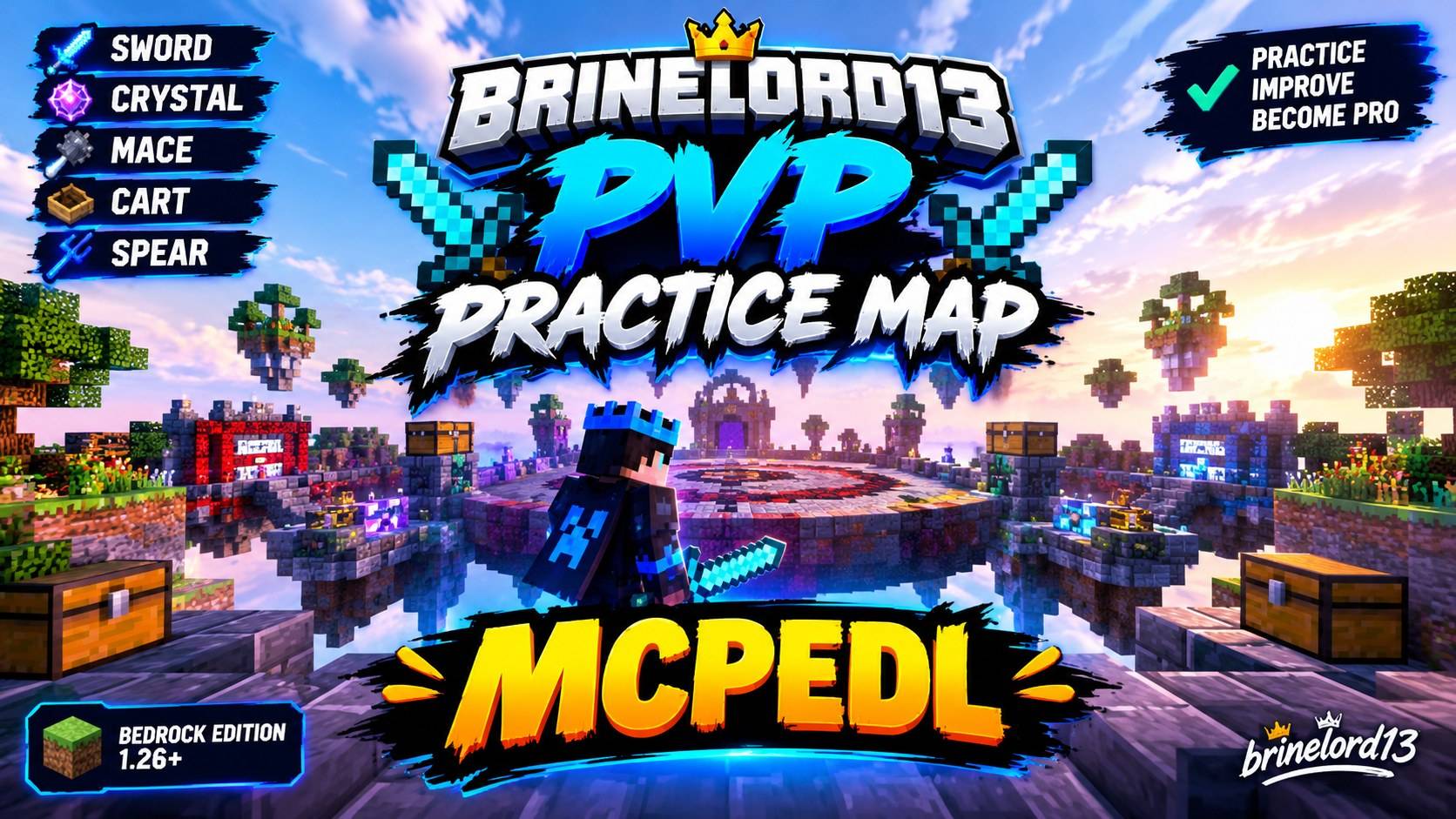 Brinelord13 pvp practice map — screenshot 1