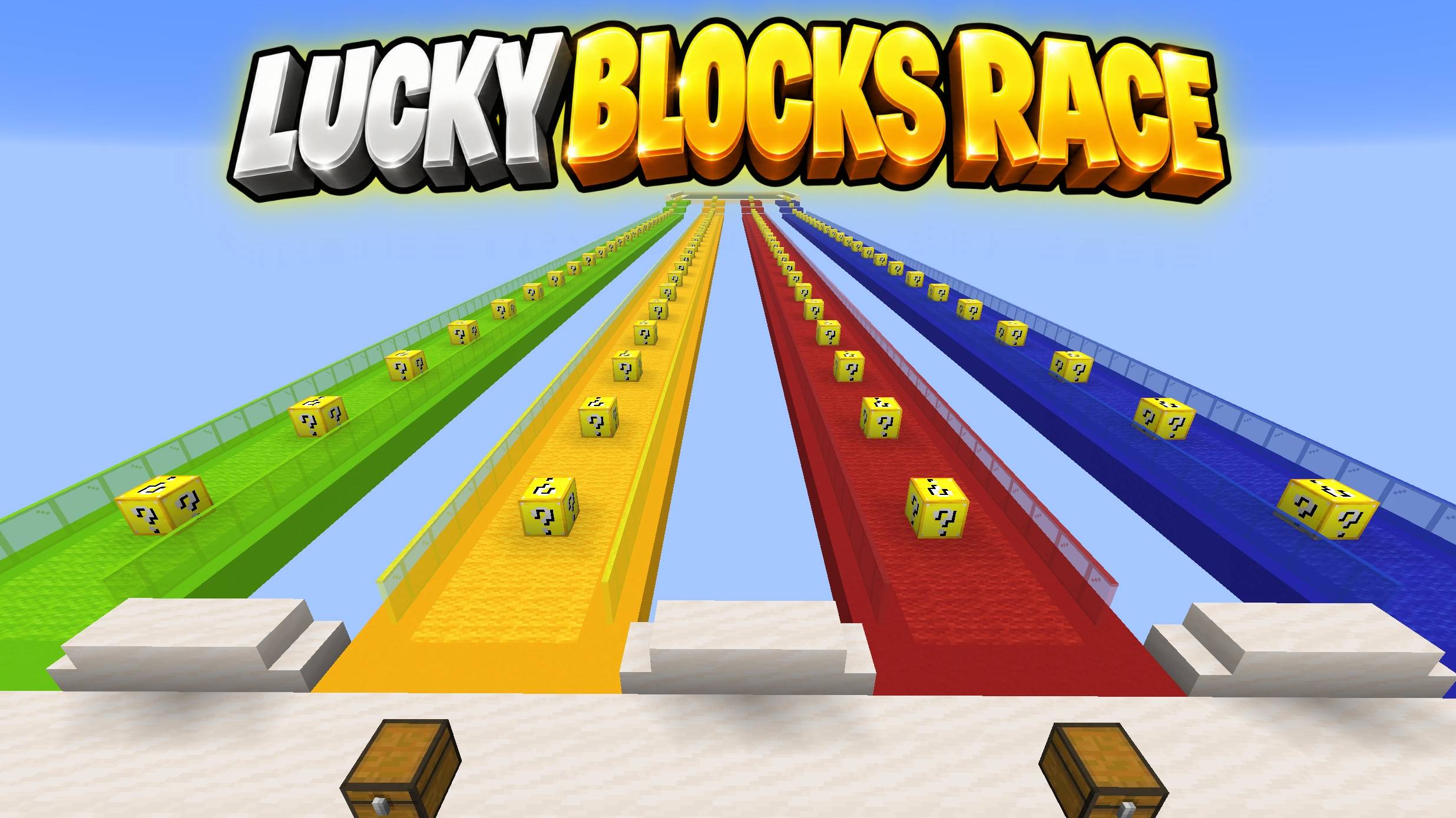 Lucky Blocks Race Challenge — screenshot 1