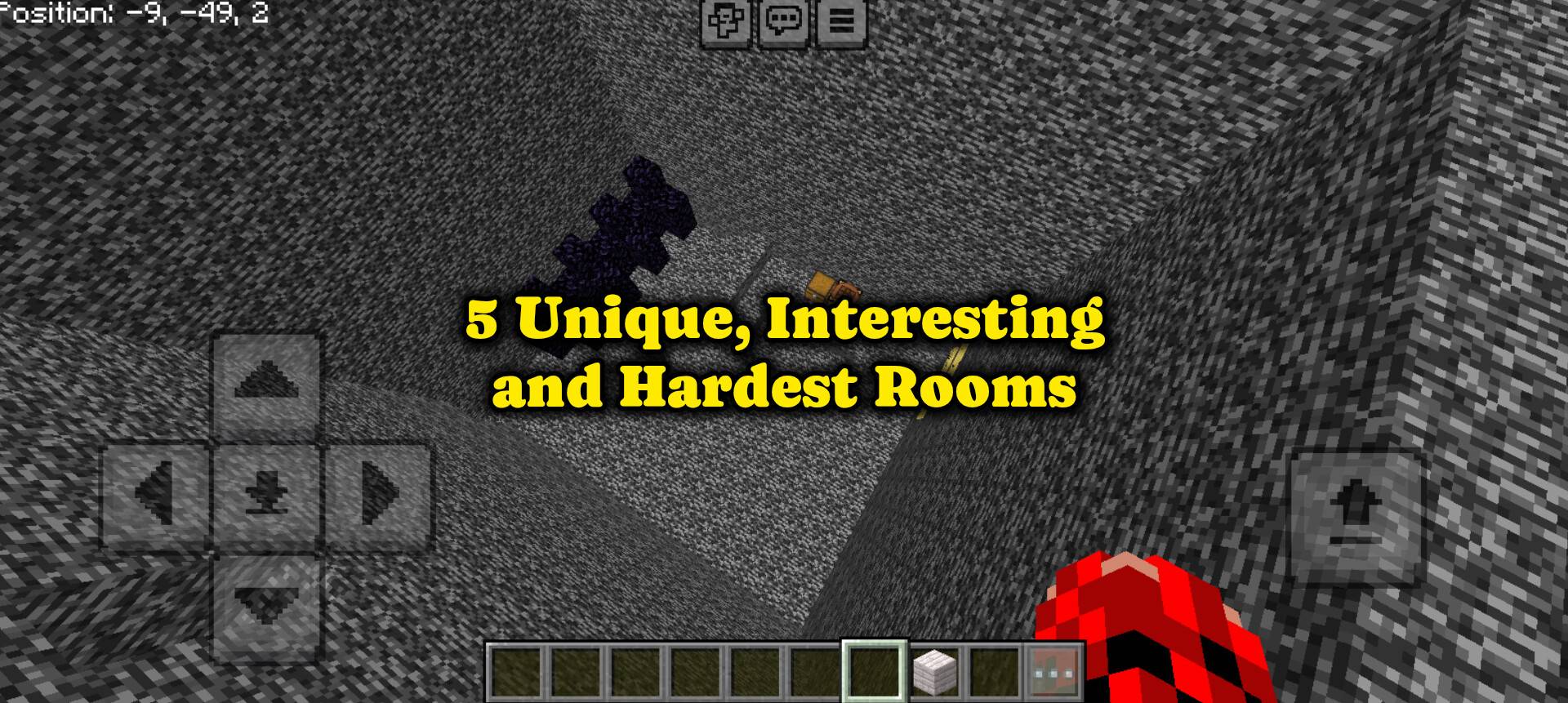 HARDEST BEDROCK ESCAPE ROOMS | BEDROCK PRISON ESCAPE | SAAD MAX WORLD — screenshot 2