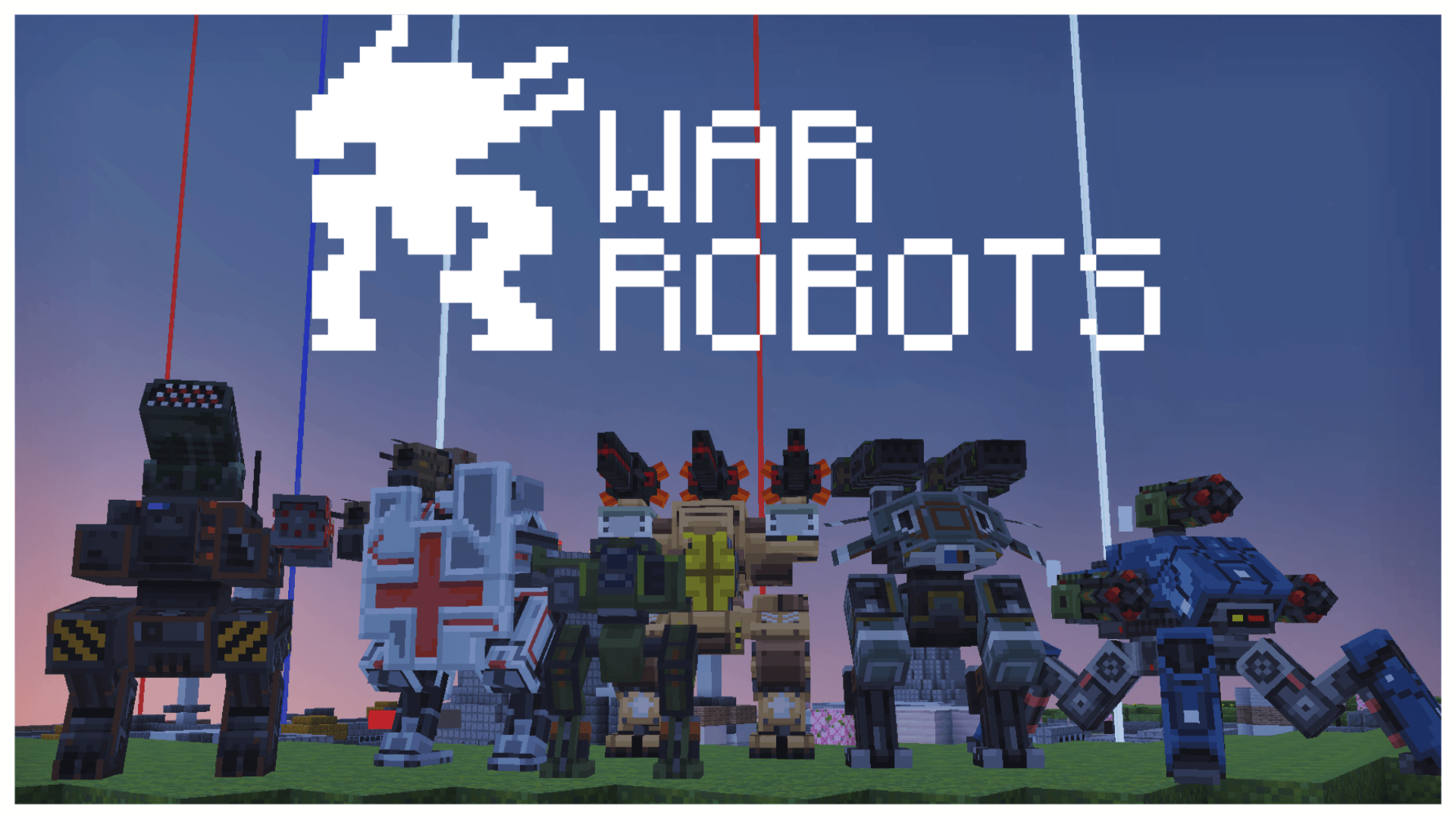 Blocky War Robots — screenshot 1