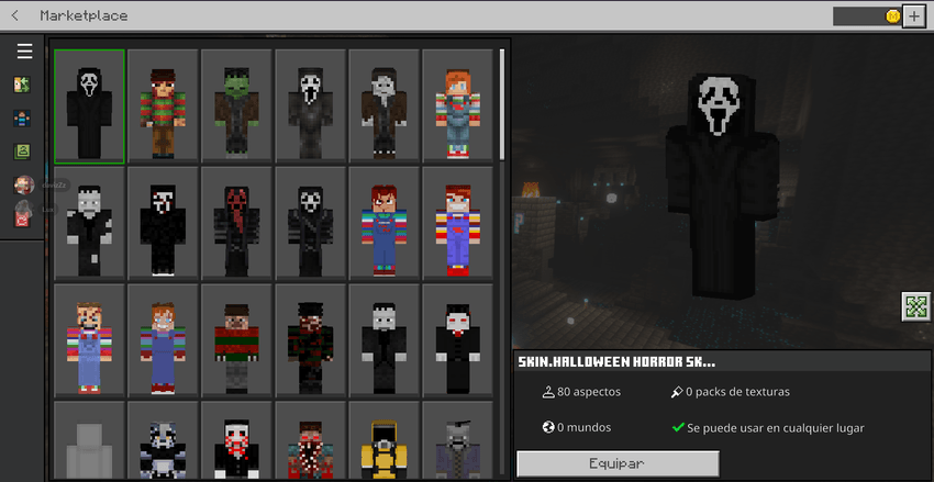 Halloween Horror Skin +100 — screenshot 2