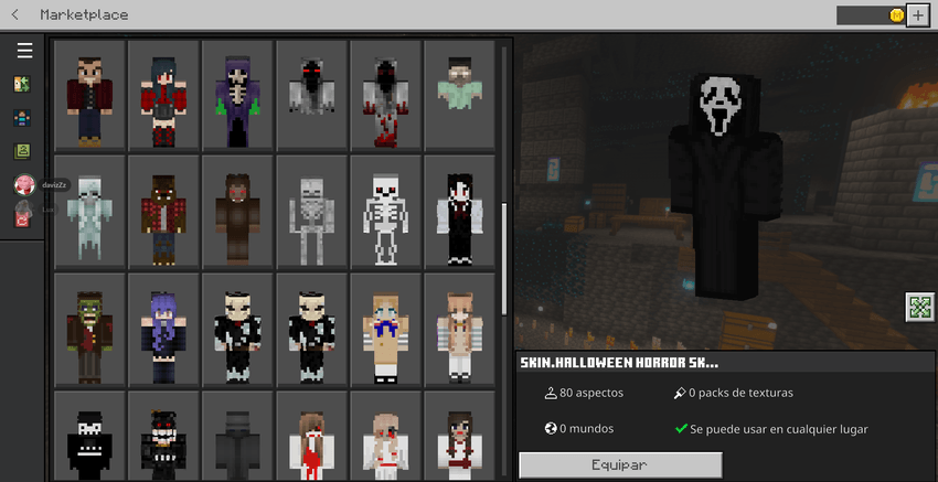 Halloween Horror Skin +100 — screenshot 3