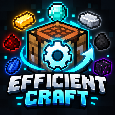 Efficient craft:survival overhaul