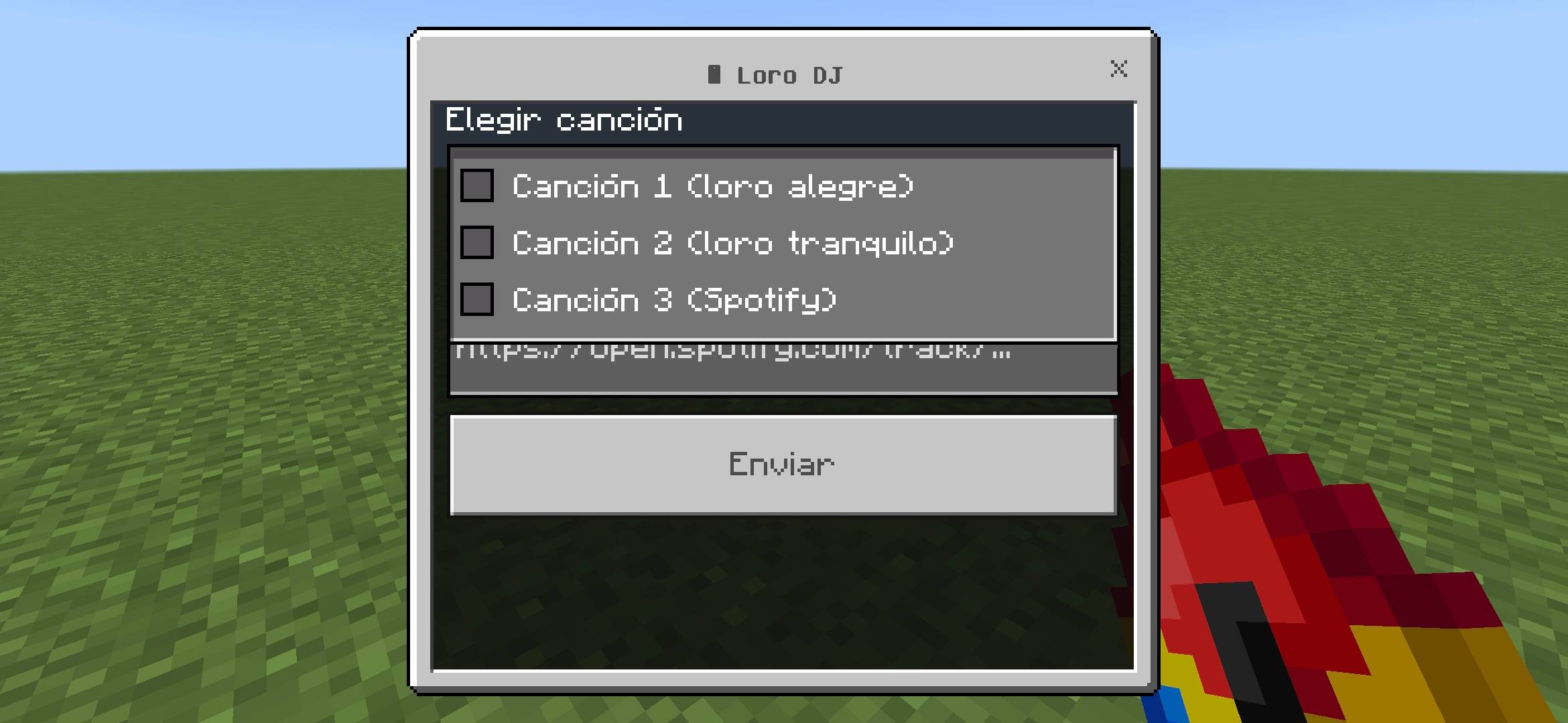 Singing parrots — screenshot 2
