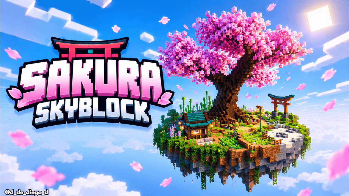 Sakura Skyblock — screenshot 1