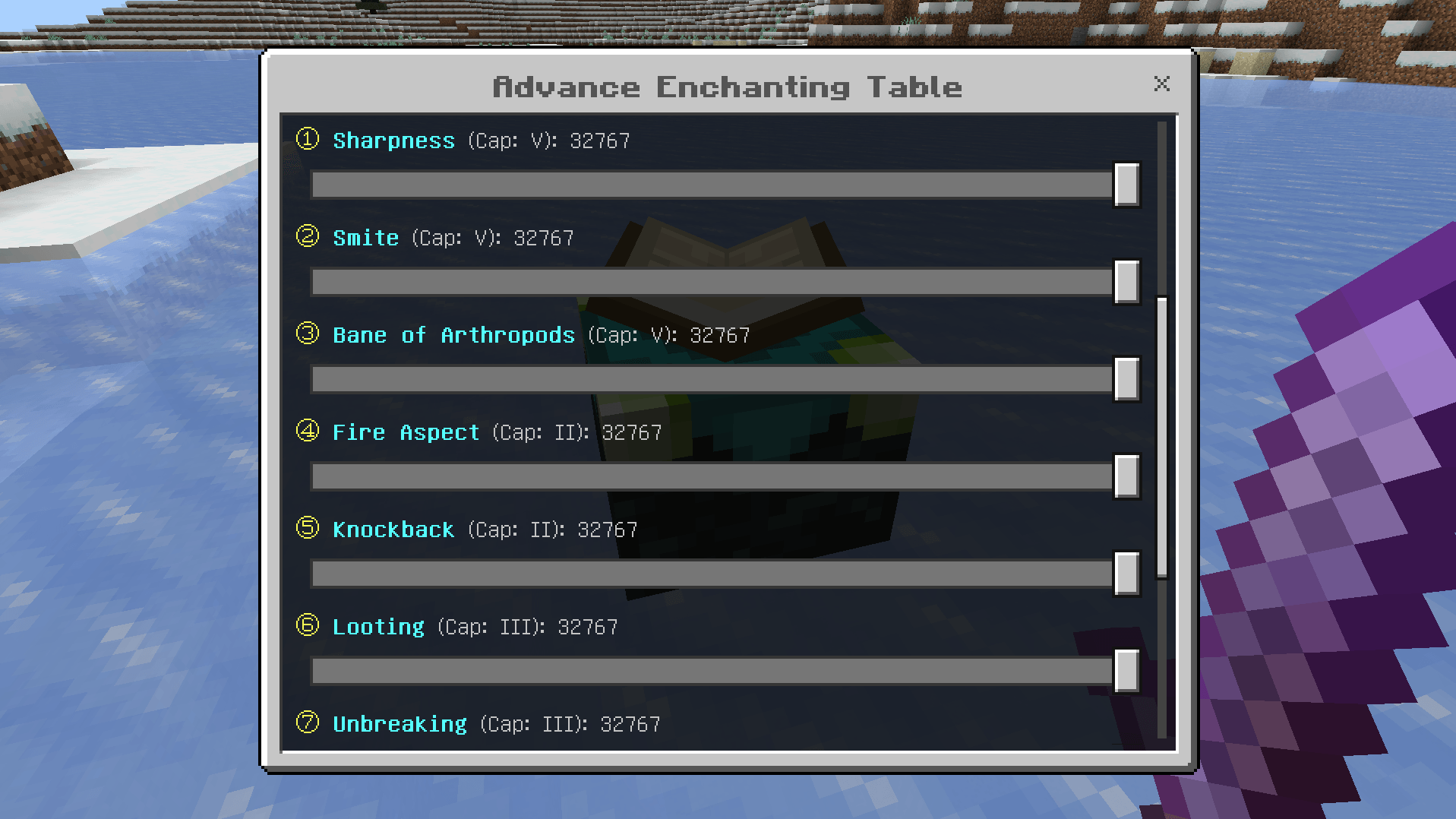 ZenXveda Advance Enchanting Table — screenshot 4