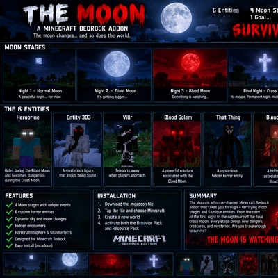 The moon