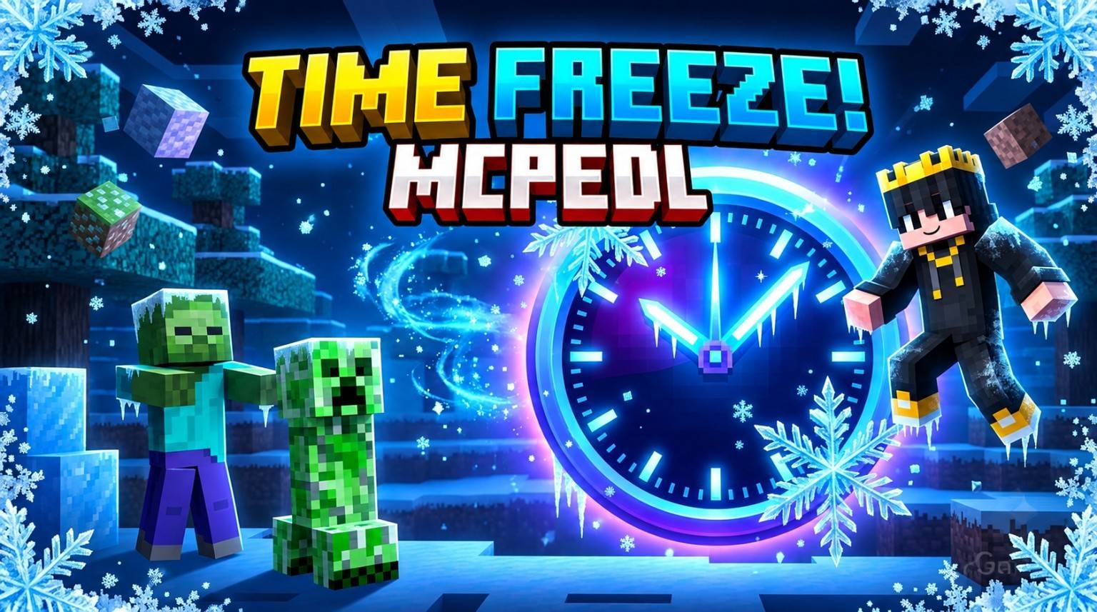 Timer/freeze clock/pocket edition/THERIALMC — screenshot 1
