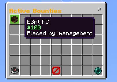 Bounties - bounty system /bounty /bounties bountys donutsmp — screenshot 1