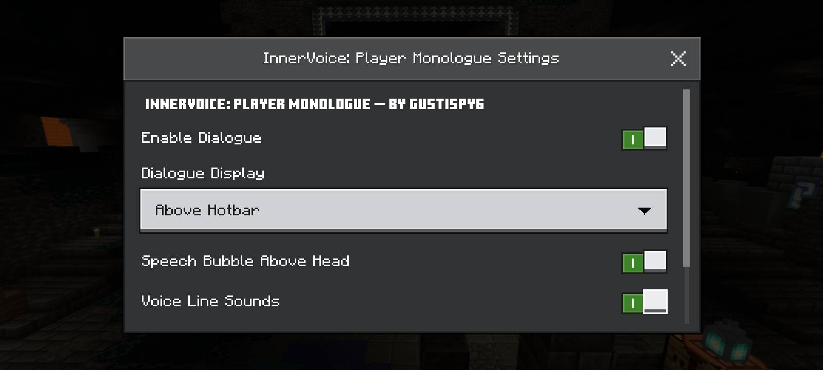 InnerVoice_PlayerMonologue — screenshot 4