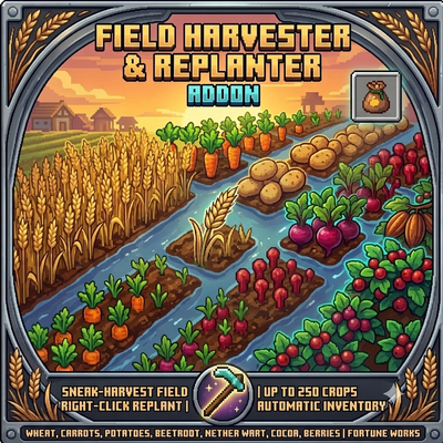 Right-Click Harvest and Auto Replant