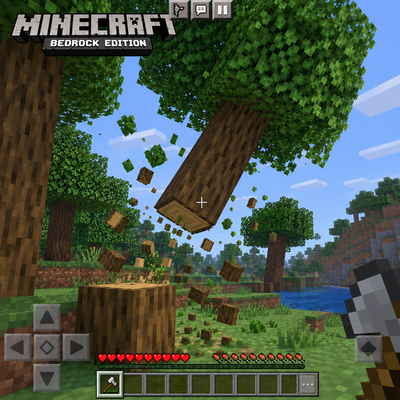 Falling trees 🌴