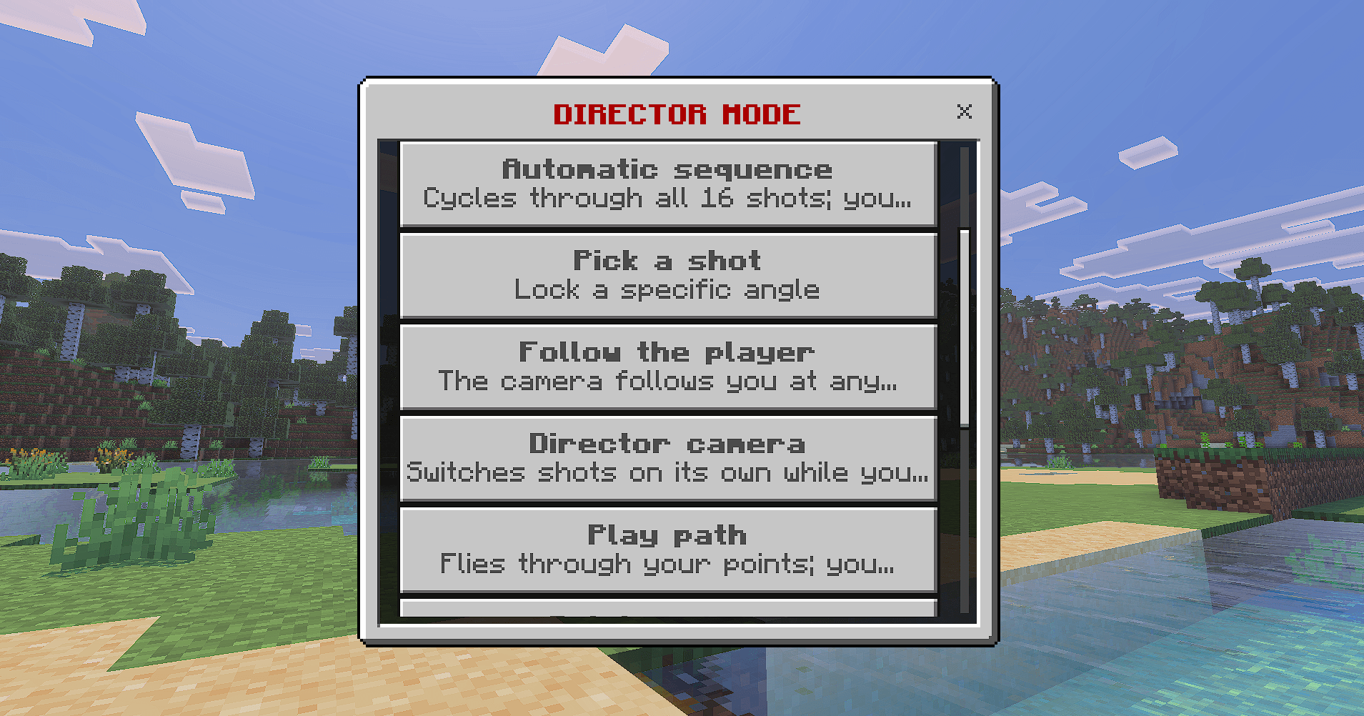 Director Mode — screenshot 2