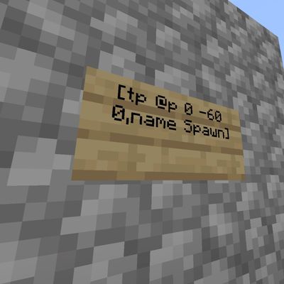 Advanced Clickable sign