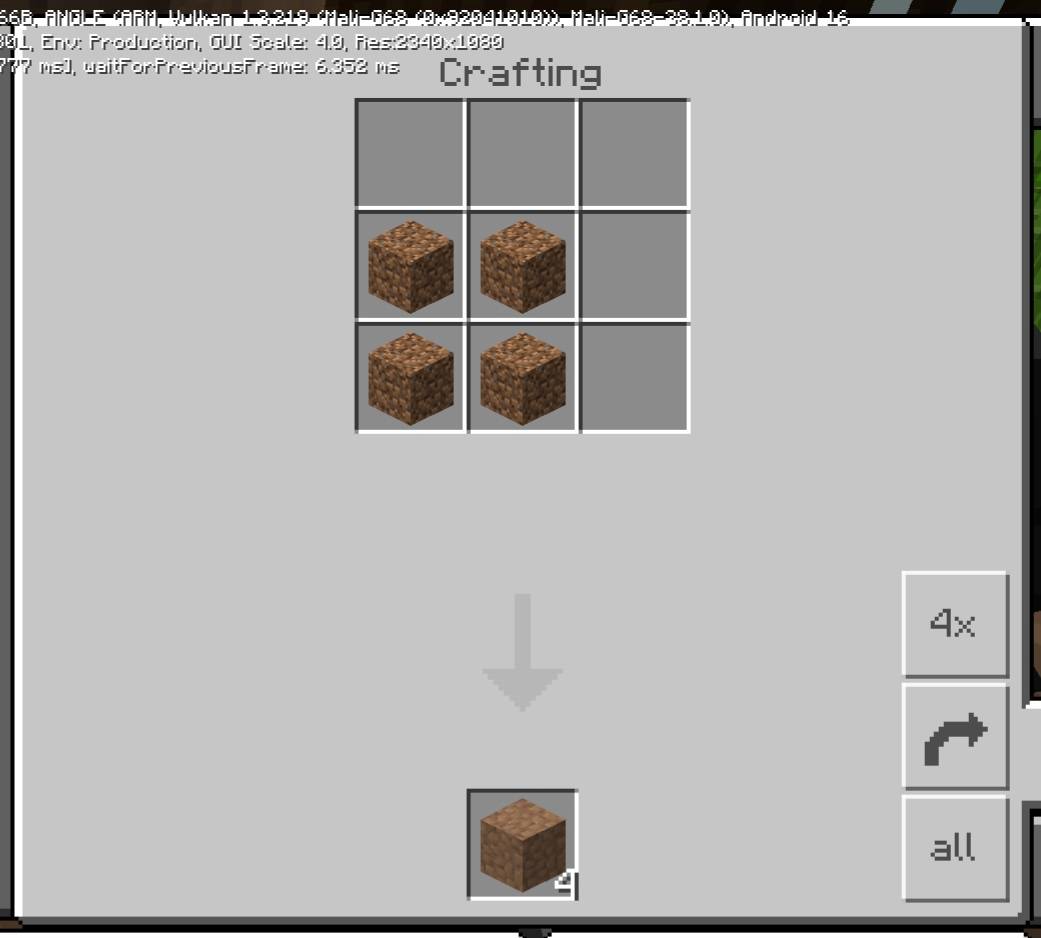 craft packed mud — screenshot 1
