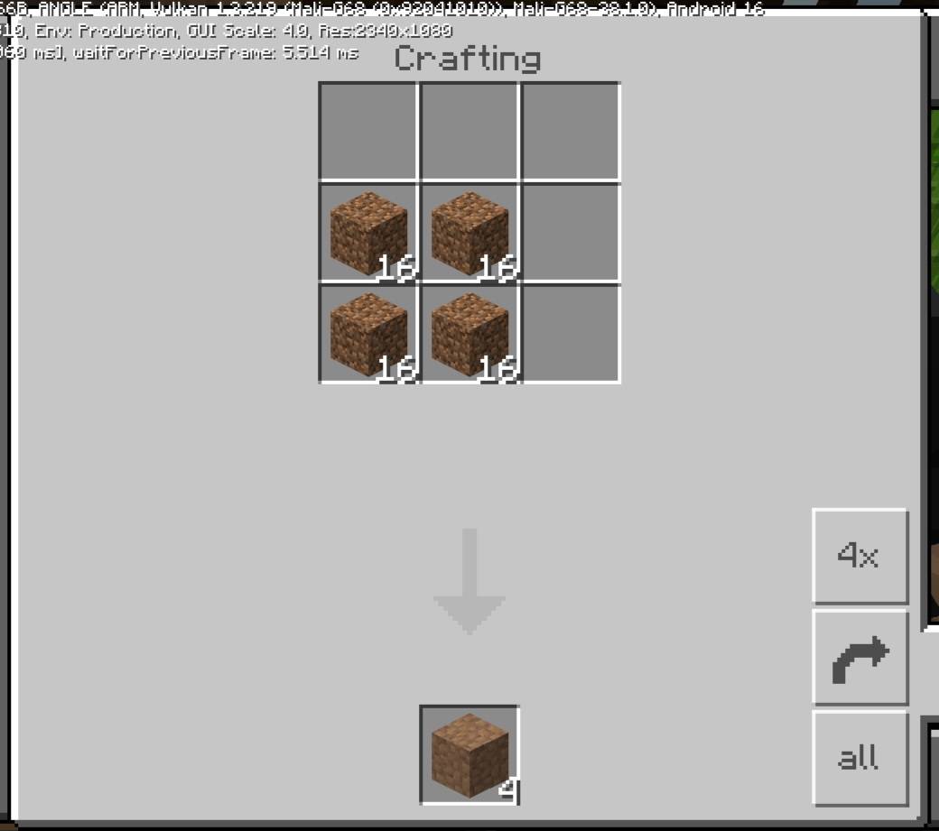 craft packed mud — screenshot 2