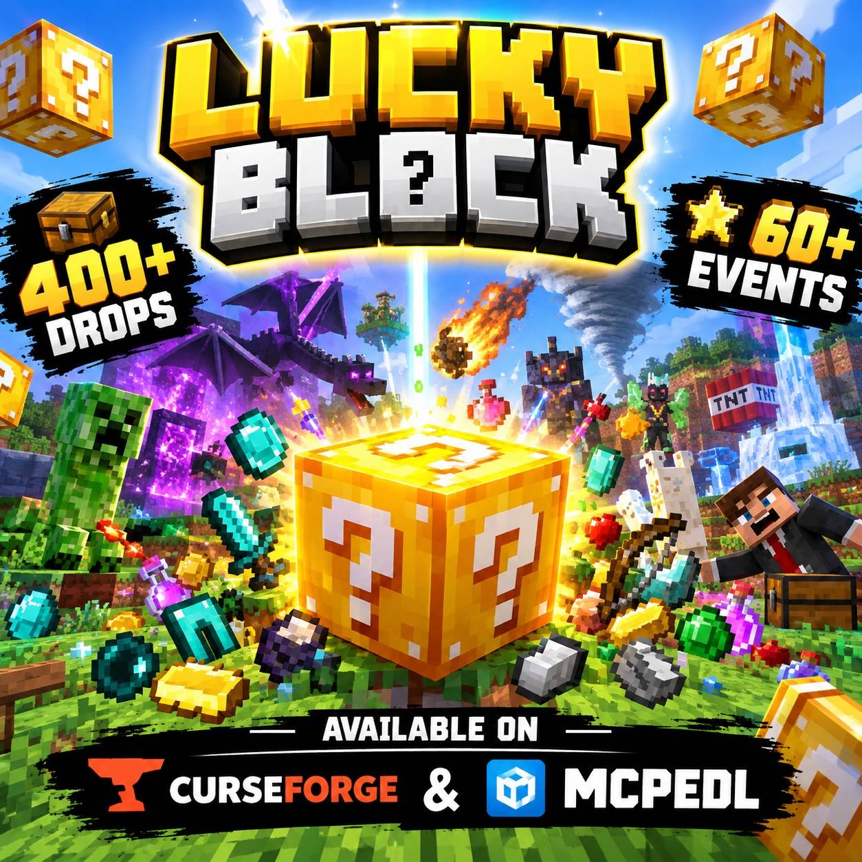 Lucky block:mc-ustasi — screenshot 1