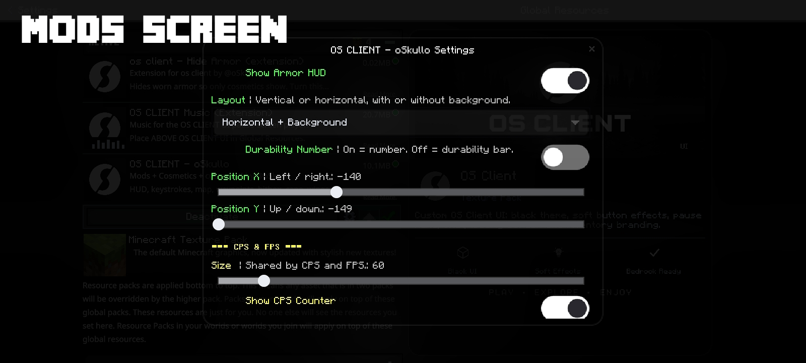 OS CLIENT — screenshot 3