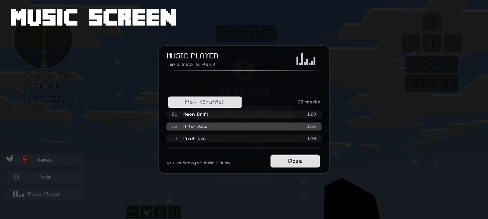 OS CLIENT — screenshot 4