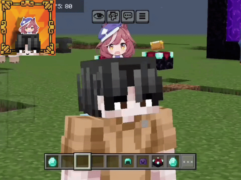 Anime above the head — screenshot 1
