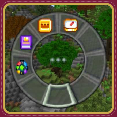 Vanilla Circular Hotbar