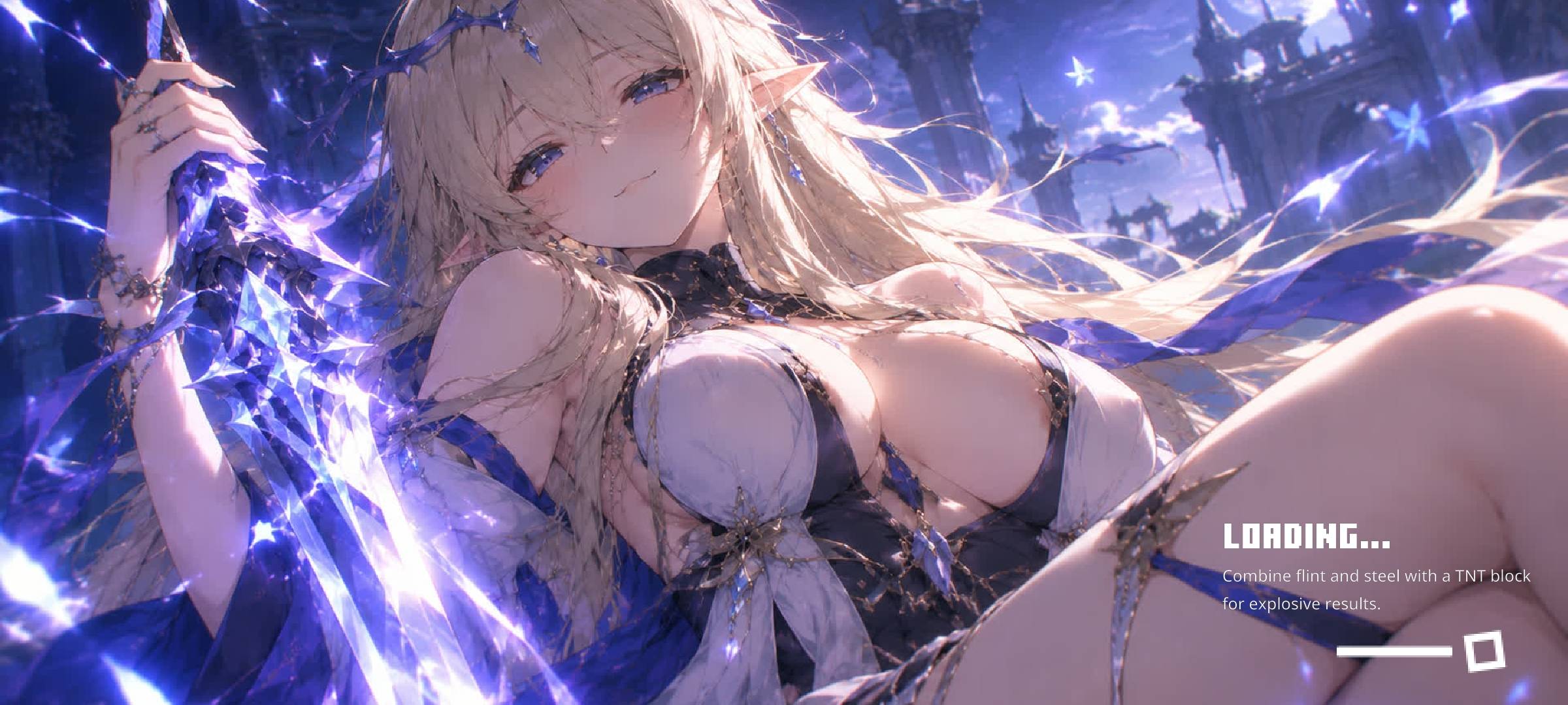 Cartethiya ui - Anime girl animated ui — screenshot 1