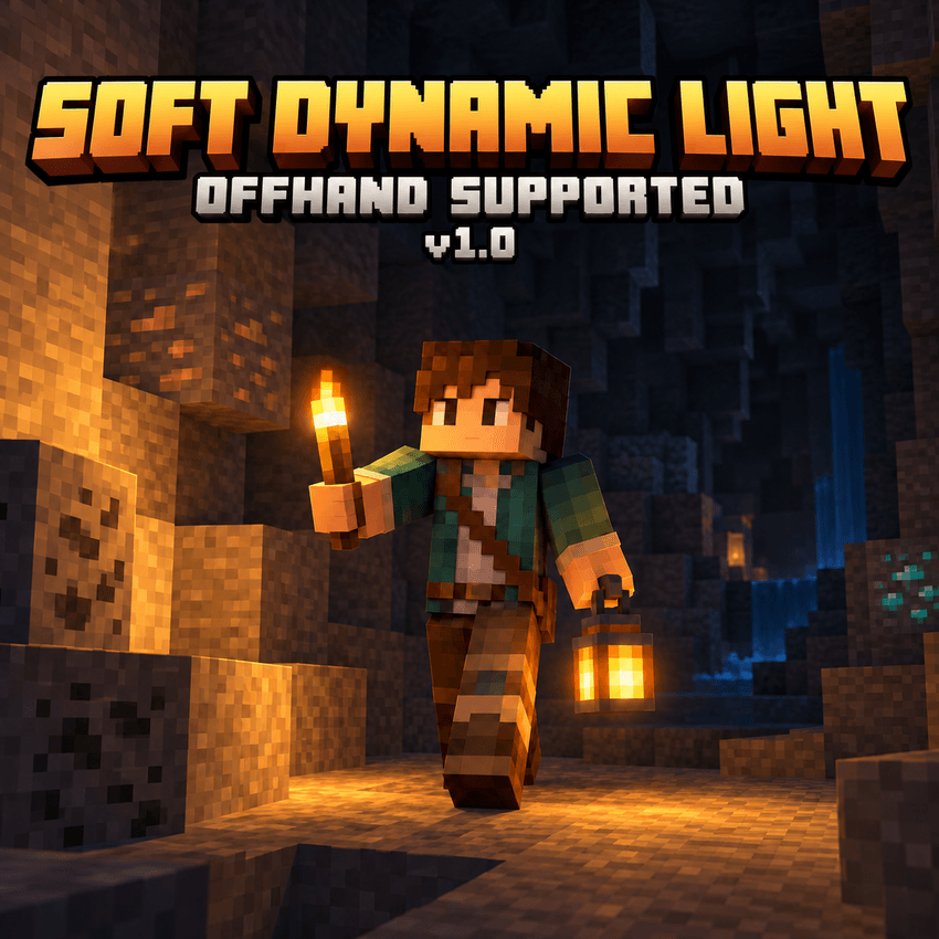 Dynamic Light | soft dynamic Light with real offhand support — screenshot 1