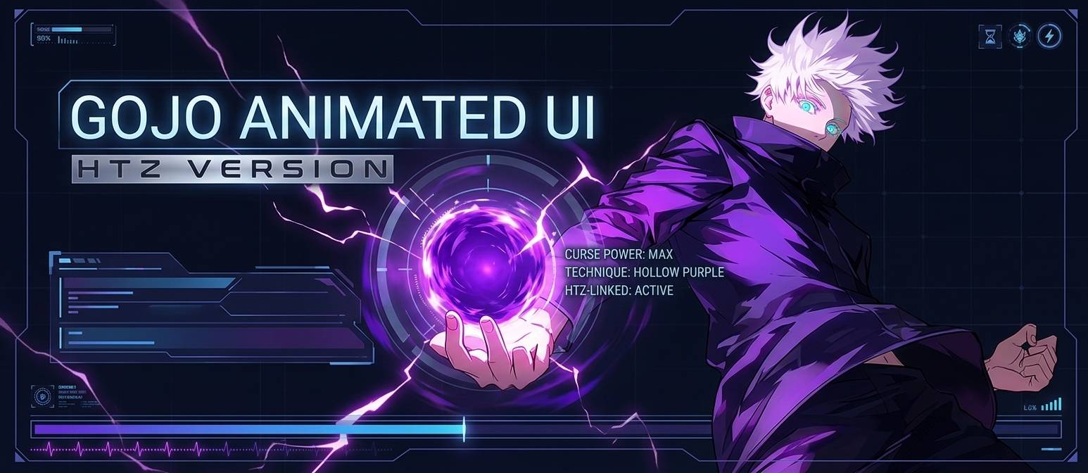 Gojo Animated UI HTZ Version — screenshot 2