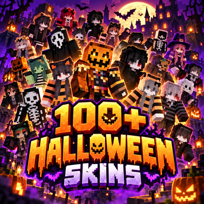 HALLOWEEN SKINS 100+