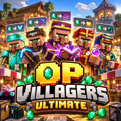 Villagers Ultimate 💚 – Overpowered Villager Trades! 🧑🌾