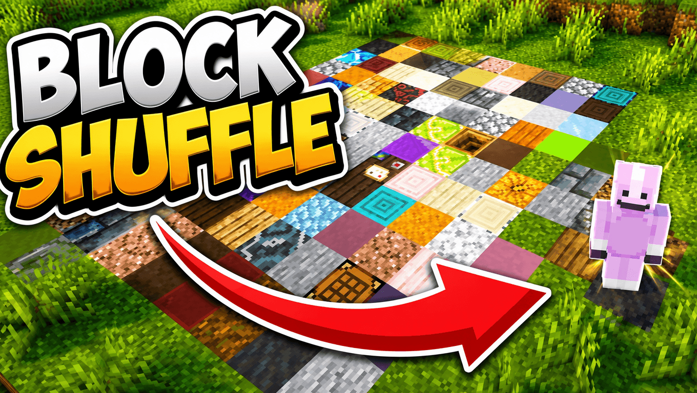 Block Shuffle | Walk on the block to Shuffle it! — screenshot 1
