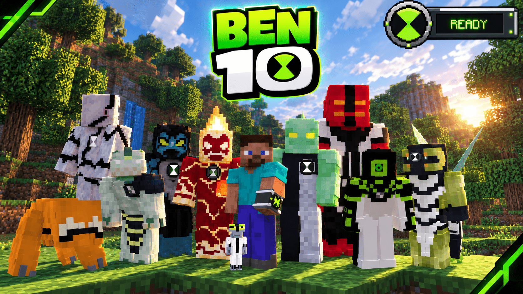 OmniBound (Ben 10 Addon) — Minecraft Bedrock Addon Download