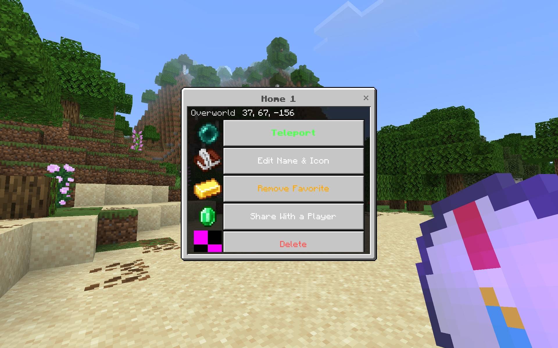 Home Compass: Homes, Warps & Teleport — screenshot 3