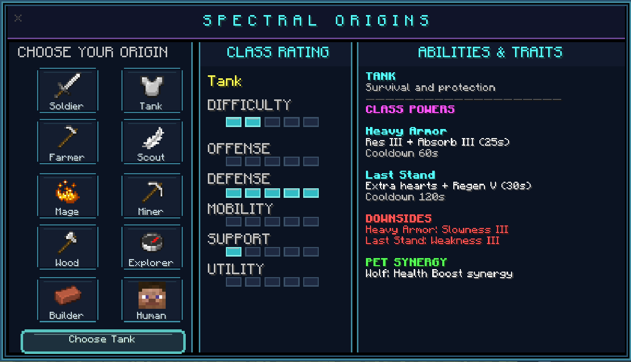 Spectral Origins and Pets — screenshot 1