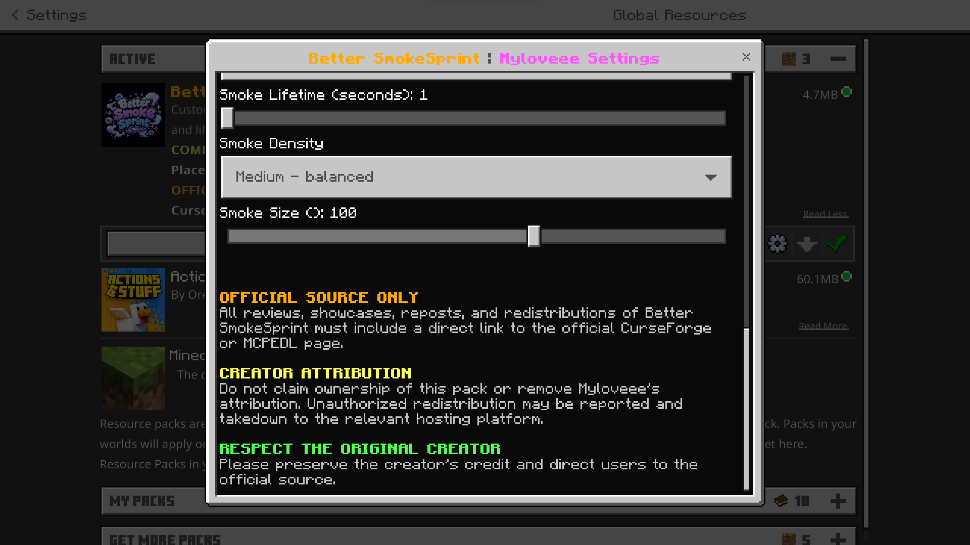 Better SmokeSprint - Myloveee — screenshot 4