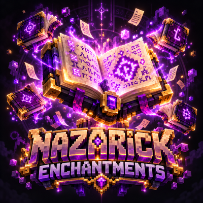 Nazarick Enchantments – Vanilla Enchantments I–X | Crafting, Loot & Villager Trades (Bedrock)