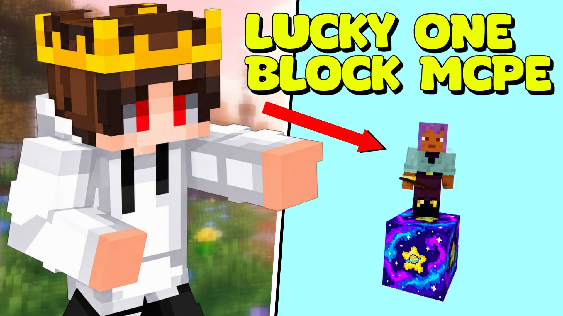 Lucky One Block: Sky Survival — screenshot 1