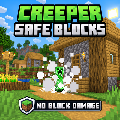 Safe Creeper Blocks