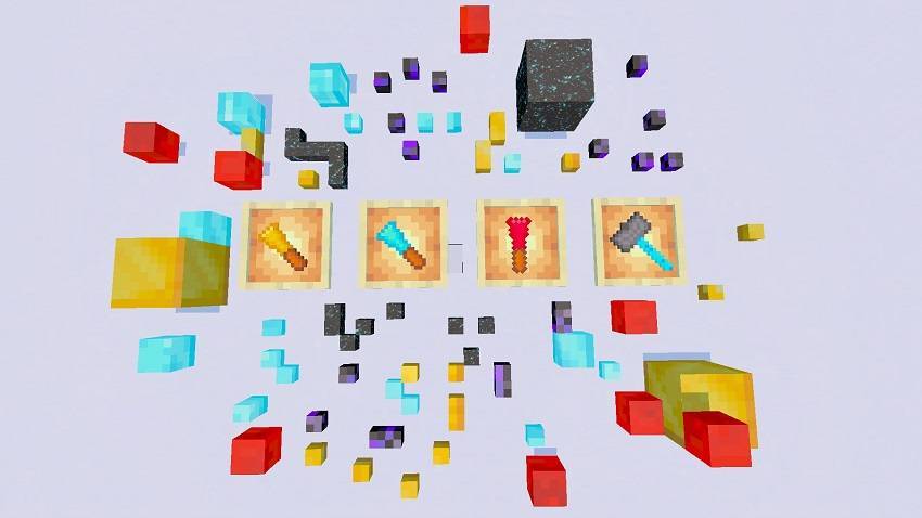 Chisel and Bits Bedrock — screenshot 2