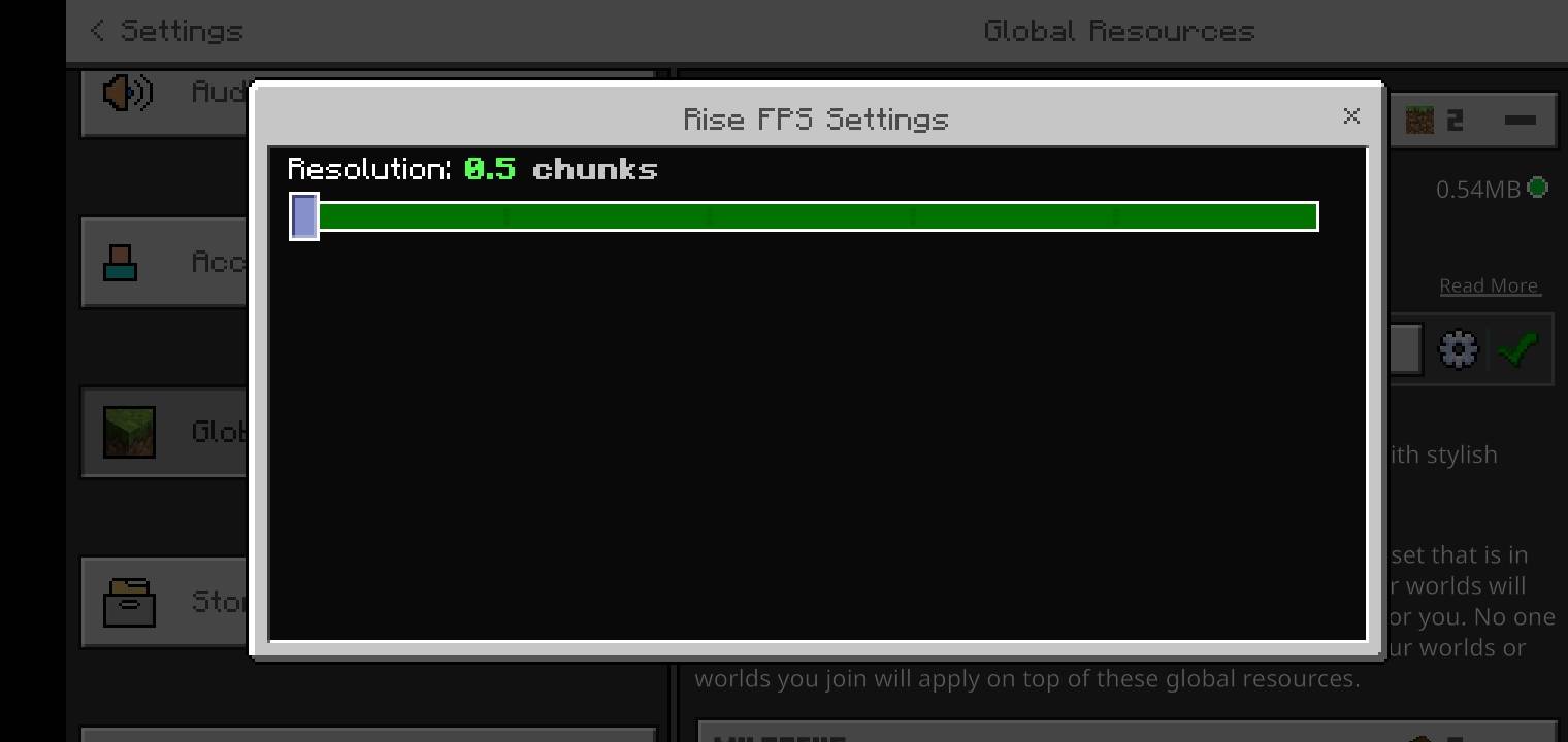 Rise FPS | Render Distance editor | FPS BOOST | FPS Optimizer | Sodium FPS BOOST | Sodium MOD — screenshot 6