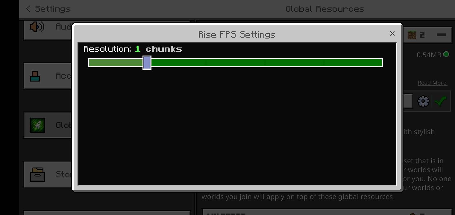 Rise FPS | Render Distance editor | FPS BOOST | FPS Optimizer | Sodium FPS BOOST | Sodium MOD — screenshot 7