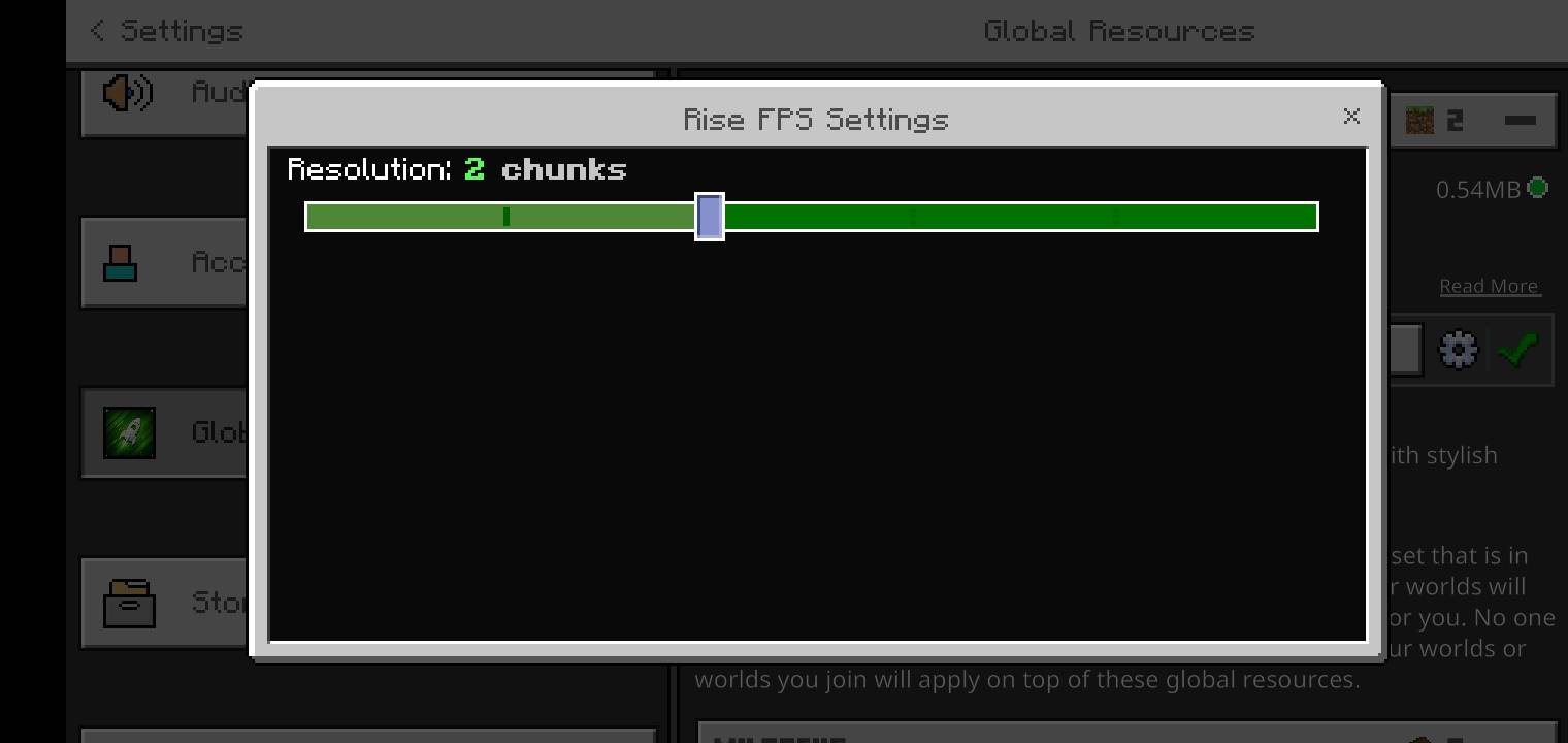 Rise FPS | Render Distance editor | FPS BOOST | FPS Optimizer | Sodium FPS BOOST | Sodium MOD — screenshot 8