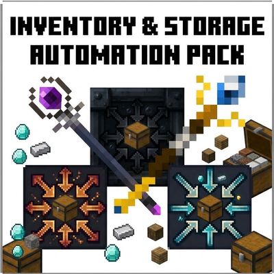 Smart Inventory Sorter — Minecraft Bedrock Addon Download