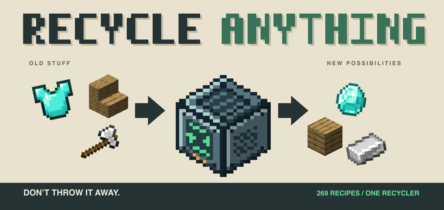 Recycle Anything | Recover Crafting Materials — screenshot 1