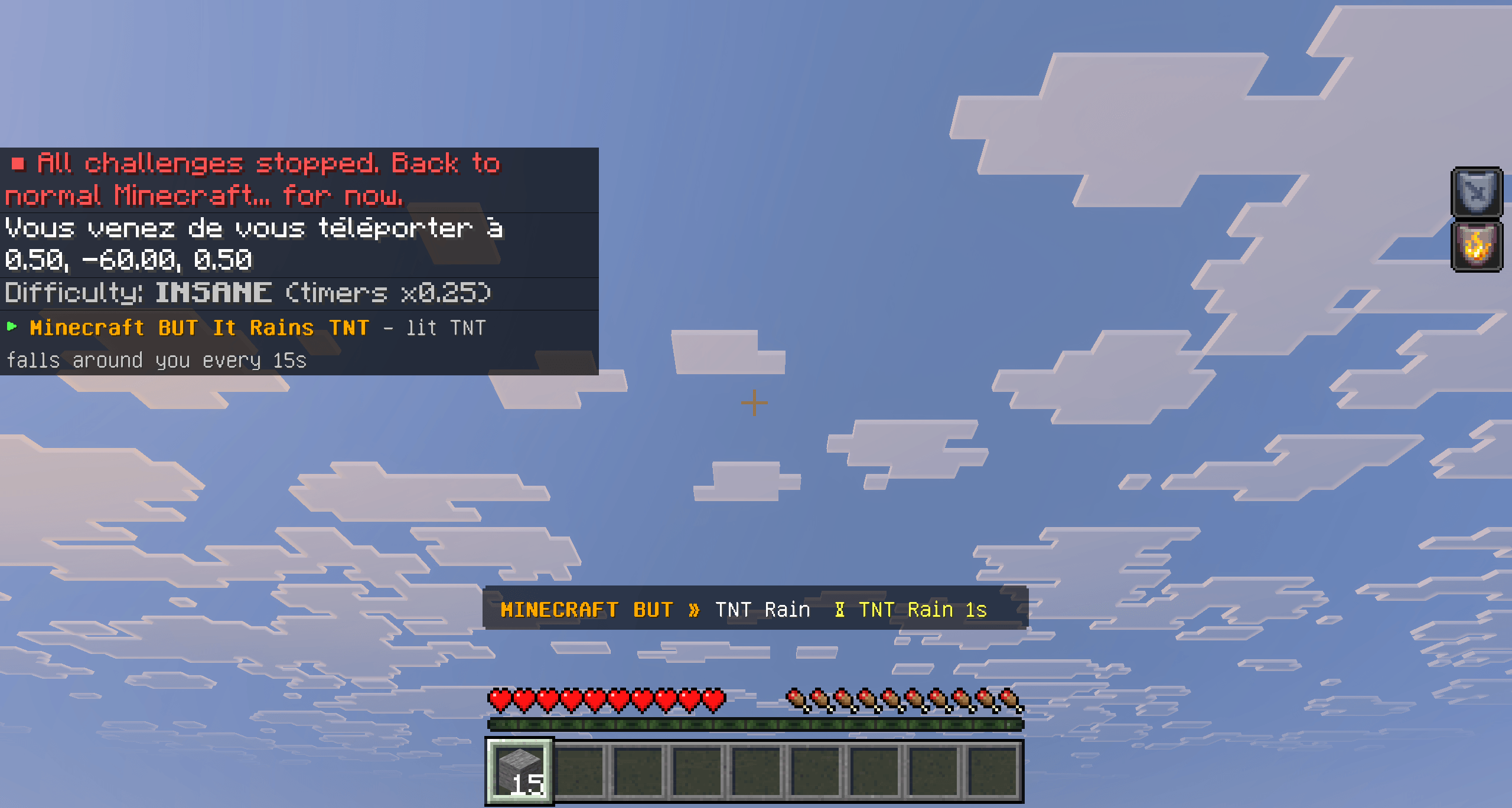 ButAClick - Challenges in One Click — Minecraft Bedrock