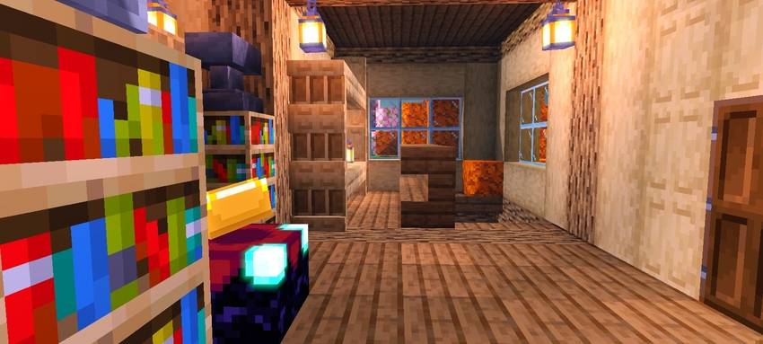 Dark Oak Estate - Survival Starter House [Bedrock 1.26.50+] (Achievements ON) — screenshot 6